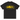 Corteiz OG Island Tee Black Yellow sneakers frontvisning af sort t-shirt med markant gult Alcatraz logo-print på brystet