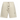 Fear of God Essentials Classic Fleece Sweatshort Heather Stone sneakers sideprofil i grå fleecemateriale med elastisk linning