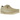 Clarks Wallabee Maple Suede sneakers set fra siden, fremstillet i beige ruskind med den klassiske crepe-gummisål og synlige syninger ved tåboksen.