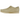 Clarks Wallabee Maple Suede sneakers set fra siden med beige ruskindsoverdel, synlige syninger og klassisk crepe-gummisål i et tidløst design.