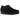 Clarks Wallabee Black Suede sneakers set fra siden med sort ruskindsoverdel, klassisk mokkasin-tåkonstruktion og cremet rågummisål