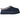 UGG Tazz II Slipper Dark Indigo sneakers i en vinklet profil med mørkeblå ruskindsoverdel og flettet kant