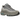 Nike Air Max 95 Retro Logo Grey Aqua sneakers i vinkelret visning med grå overdel, turkis detaljer og hvid sål