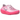 Nike ReactX Rejuven8 Pinksicle sneakers i et vinklet udsnit med lyserød overdel og hvid sål
