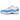 Jordan 11 Retro Low University Blue sneakers i sideprofil med hvid læderoverdel lyseblå laklæder og hvid mellemsål