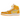 Jordan 1 High Zoom Air CMFT 2 Yellow Ochre sneakers i vinkel med gul og hvid overdel, snørebånd og signaturlogo på siden