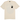 Stussy 8 Ball Pigment Dyed Tee Natural sneakers frontview med et stort sort 8-ball print på ryggen og hvidt Stussy logo på brystet