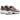 New Balance 740 Rich Oak Bisque Pecan sneakers i sideprofil med brune og beige lag samt mesh og synlige snørebånd