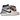 Jordan 1 Retro High OG Skyline sneakers i sideprofil med farverigt læderdesign, hvid mellemsål og sorte detaljer