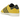 Adidas Jabbar Low Bruce Lee Game of Death sneakers i et klassisk sideprofil med gul læderoverdel, sorte detaljer og flade snørebånd