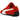 Puma Speedcat OG Red White sneakers i vinklet profil med ruskindsoverdel, hvid formstrip, tynd sål og guldfarvet Puma-logo på tungen.