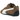 Puma Speedcat OG Haute Coffee Frosted Ivory sneakers i vinklet visning med brun ruskindsoverdel, slank gummisål og gyldent logodetalje på pløsen.