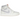 Jordan 1 Retro High OG Sail University Red sneakers i sideprofil med rød og hvid læderoverdel, snørebånd og hæl