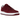 Nike Air Force 1 Low Kobe Bryant Forever Lower Merion Away sneakers i et klassisk sideprofil med mørkerød læderoverdel og gyldne detaljer