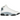 Air Jordan 13 Retro Blue Grey sneakers set fra siden med hvid læderoverdel, grå ruskindspaneler og den ikoniske holografiske hældetalje