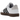 Adidas VL Court 3.0 Cloud White Core Black Grey One sneakers i sideprofil med hvid læderoverdel, sorte striber og gummisål