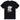 KAWS x Uniqlo UT Short Sleeve Graphic T-shirt sneakers frontvisning af sort t-shirt med KAWS karakterprint på brystet og rund hals