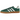 Adidas Gazelle Indoor Collegiate Green Gum sneakers i sideprofil med grøn overdel i ruskind, hvide 3-strips og klassisk gummisål