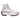 Converse Run Star Hike Hi White Black Gum sneakers i vinklet profil med hvid lærredsoverdel, sort hæl og gummisål