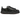 Maison Mihara Yasuhiro Blakey OG Sole Leather Low Black sneakers i sideprofil med sort læderoverdel og karakteristisk smeltet mellemsål