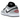 Air Jordan 1 Low Smoke Grey sneakers i en klassisk vinklet profilvisning med grå og hvide læderpaneler, sorte snørebånd og et sort Swoosh-logo