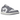 Air Jordan 1 Low Vintage Stealth Grey sneakers i sideprofil med grå og hvide læderpaneler, snørebånd og klassisk mellemsål.