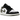 Air Jordan 1 Low Black Toe Medium Olive sneakers i sideprofil med sort læder-tåkappe, olivengrøn hæl og hvid midtersål