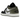 Air Jordan 1 Low Black Toe Medium Olive sneakers i vinklet profil med sort læder-tå, olivenfarvet hæl, hvidt sidepanel og rød Jumpman-detalje
