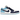 Jordan 1 Low Sail Blue Chill sneakers i vinklet visning med hvid og lyseblå overdel, snørebånd og klassisk sål