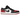 Air Jordan 1 Low Bred Toe 2.0 sneakers i en profilvisning med hvidt læder på siden, sort Swoosh-logo og de ikoniske røde detaljer ved tåen.