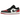 Air Jordan 1 Low Bred Toe 2.0 sneakers i en angled view, med hvide læderpaneler, røde tåbokse, sort swoosh og en holdbar gummiydersål.