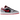 Air Jordan 1 Low Cement Fire Red sneakers i profil med gråt elefantprint-mønster på hælen og levende røde detaljer ved tåboksen og swoosh