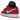 Air Jordan 1 Low Black Very Berry sneakers i en vinklet visning med sort læderoverdel, pink swoosh-logo og en hvid mellemsål med sort ydersål.