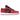 Air Jordan 1 Low Reverse Bred sneakers set fra siden med rød og sort læderoverdel, klassisk swoosh-logo, hvide snørebånd og slidstærk gummisål