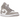 Air Jordan 1 Mid Linen sneakers i en vinklet profilvisning med beige læderoverdel, hvid mellemsål og klassisk Jumpman-branding på pløsen