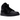 Jordan 1 Mid Triple Black sneakers i en stilfuld sideprofil med sort læderoverdel, matchende snørebånd og slidstærk gummisål