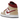 Air Jordan 1 Mid Light Curry Cardinal sneakers i sideprofil med beige overdel, markante røde detaljer, hvid mellemsål og Jordan Wings logo.