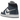 Air Jordan 1 Mid Armory Navy sneakers i en flot vinklet profilvisning med mørkeblå nubuckoverlays, hvid mellemsål og klassisk Jumpman-logo.
