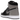 Air Jordan 1 Retro High Shadow (2018) sneakers i sideprofil med grå paneler på hælen og tåboksen samt sort læderoverdel og hvid mellemsål