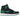 Air Jordan 1 Retro High Pine Green Black sneakers i profil med grøn læderoverdel, sorte overlays og klassisk hvid mellemsål