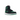 Air Jordan 1 Retro High Pine Green Black sneakers i sideprofil med mørkegrønt og sort læderdesign samt det klassiske Wings-logo på hælen.