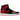 Air Jordan 1 Retro High OG Patent Bred sneakers i sideprofil med skinnende sort og rød laklæder-overdel, hvid mellemsål og sort ydersål