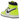 Air Jordan 1 Retro High OG Visionaire sneakers set fra siden i en gul og hvid læderkonstruktion med sort Nike swoosh og detaljer