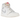 Jordan 1 Retro High OG Sail University Red sneakers i sideprofil med hvidt læder, røde detaljer og sorte snørebånd