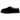 UGG Tasman Slipper Black sneakers vinklet visning af den sorte ruskindsmodel med ikonisk broderet krave, slip-on design og slidstærk ydersål