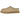 UGG Tasman Slipper Santorini Sand sneakers sideprofil i beige ruskind med den karakteristiske flettede krave og blødt for