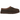 UGG Tasman Slipper Burnt Cedar sneakers i en vinklet profilvisning med brunt ruskind, flettet kantbånd og blødt for