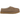 UGG Tasman Slipper Caribou sneakers i sideprofil, der viser den brune ruskindsoverdel med den ikoniske Tasman-fletning og varm foring