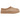 UGG Tasman Slipper Sand TNL sneakers i en skrå profil, der viser overdelen i brunt ruskind med broderet detalje ved kanten og blødt for.