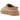 UGG Tasman Slipper Sand TNL sneakers set fra siden med lysebrun ruskindsoverdel, broderet kantbånd og blødt for